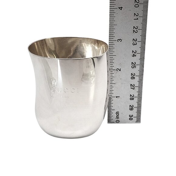Vintage Gucci Sterling Silver Baby Cup (A) #14233 - Picture 10 of 10